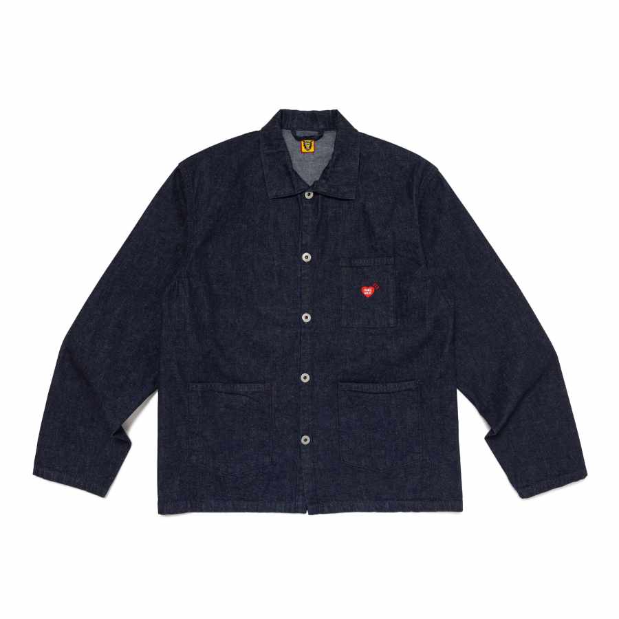 HUMAN MADE HUMAN MADE X Kaws Made Denim Coverall Jacket
