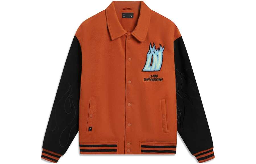 Li-Ning Li Ning Skateboard Jacket Men's Tea Red Black