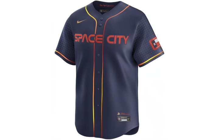 Nike Nike Mlb Houston Astros Jose Altuve #27 Limited City Connect Shirt