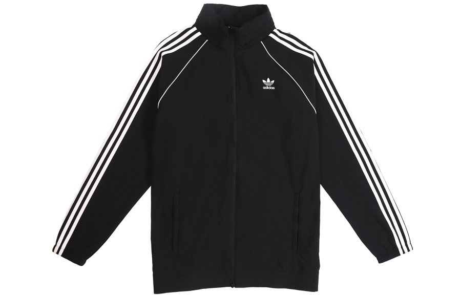 Adidas Originals SST Winbreaker Jackets & Coats Japan Version Men's Black