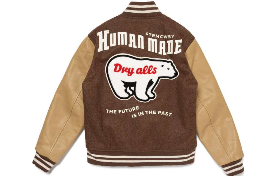 HUMAN MADE HUMAN MADE Embroidered logo Wool Jacket