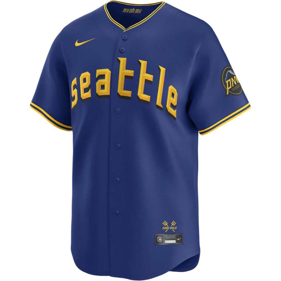 Nike Nike Julio Rodríguez Seattle Mariners City Connect Men's Nike Dri-FIT Adv Mlb Limited Jersey