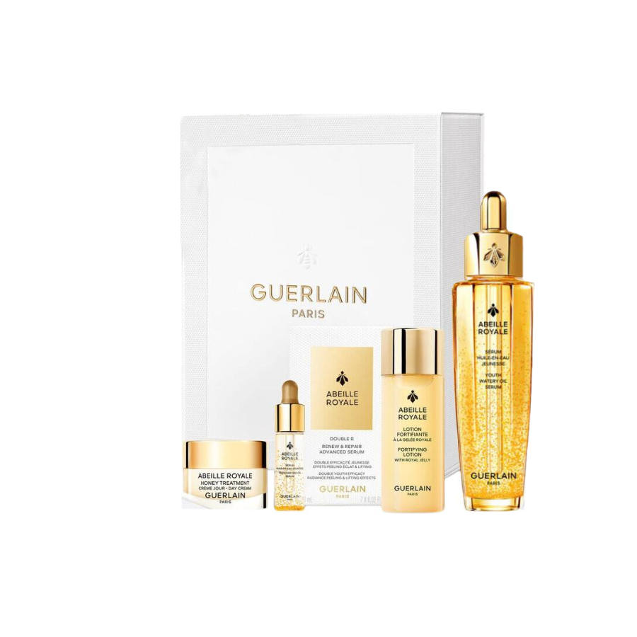 GUERLAIN Brand New Royal Jelly Revival Serum Youth Vitality Gift Box Skincare Sets Brightening Hydrating Five Piece Set