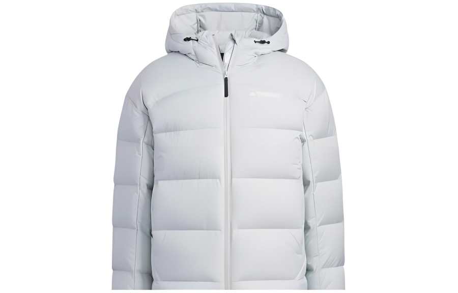 Adidas Adidas Down Jackets Men's White Hooded Moderate Other
