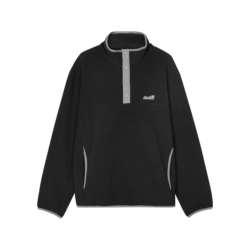 Skechers Sports League Collection Velvet feel Coat Unisex Carbon Black