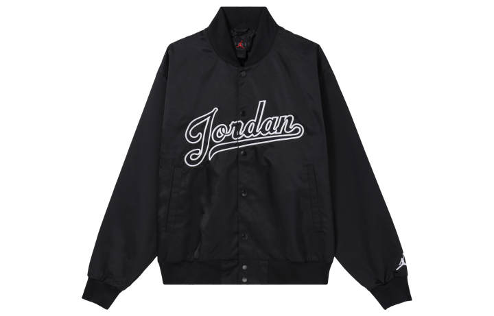 Jordan Jordan Flight MVP Baseball Jacket Men's Black