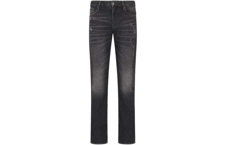 EMPORIO ARMANI J06 Slim fit Worn look Stretch denim Jeans