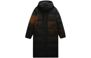 Kawasaki Puffer Jackets Unisex Hooded Thickened Parka Puffer Jacket