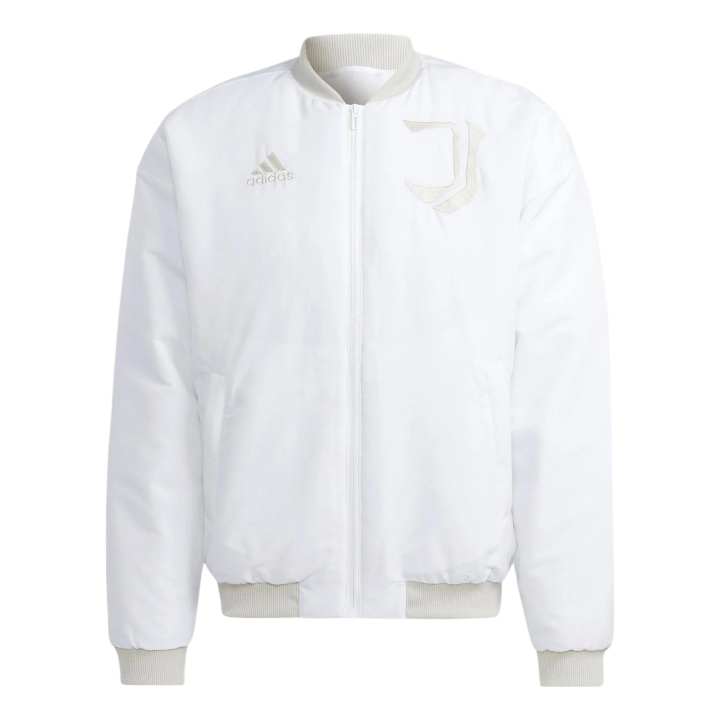 Adidas Adidas Jackets Men's White Crew Neck Thickened Pilot
