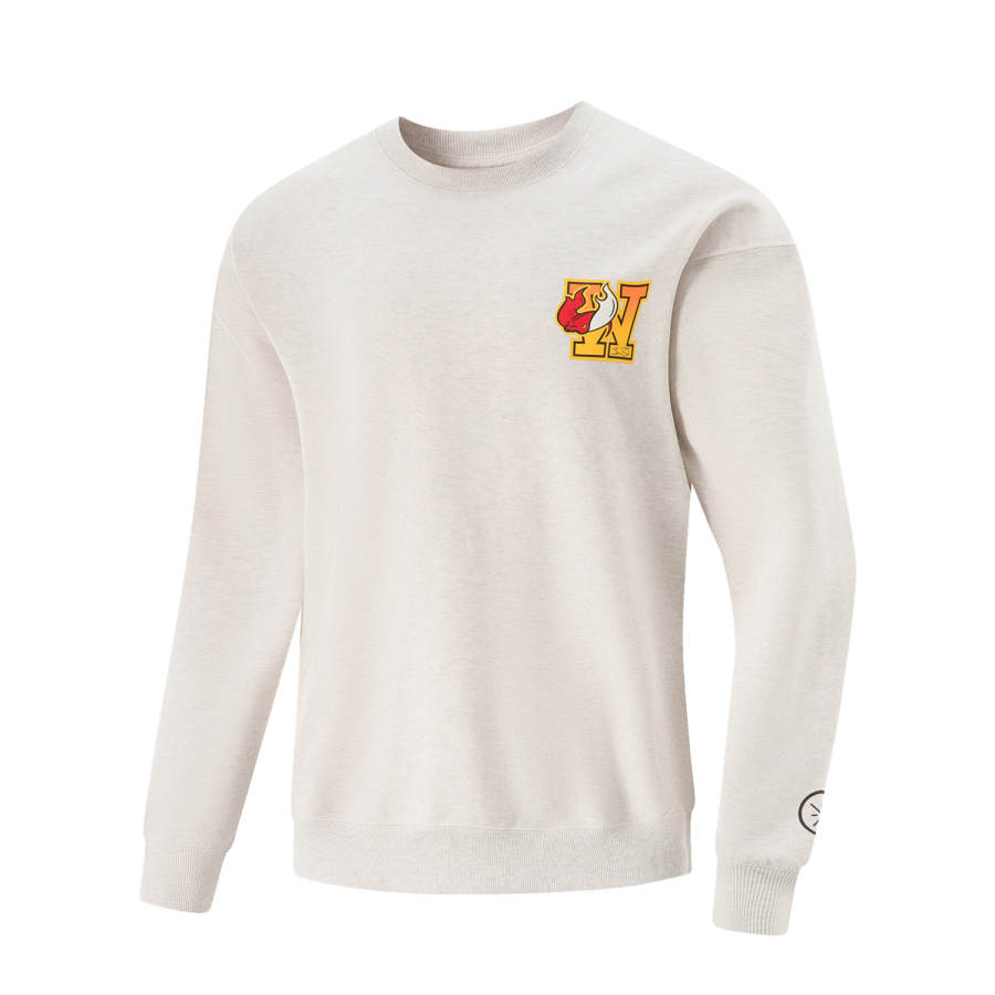 Li-Ning Li Ning WOW Sweatshirt Men's Heather Gray Tile Gray