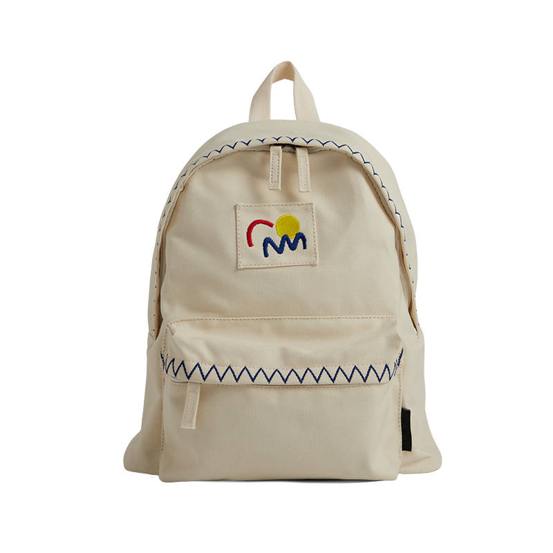 JACD Fabric Premium Aesthetic Backpack Regular Unisex Ecru