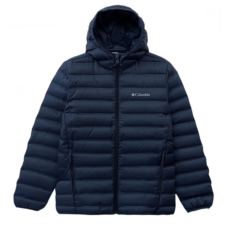 Columbia Hiking Down Jacket Men's Navy Blue