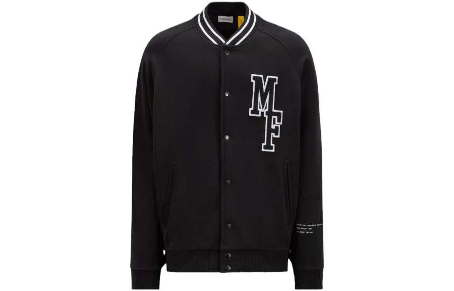 MONCLER GENIUS x FRGMT, Baseball Jacket Unisex Black