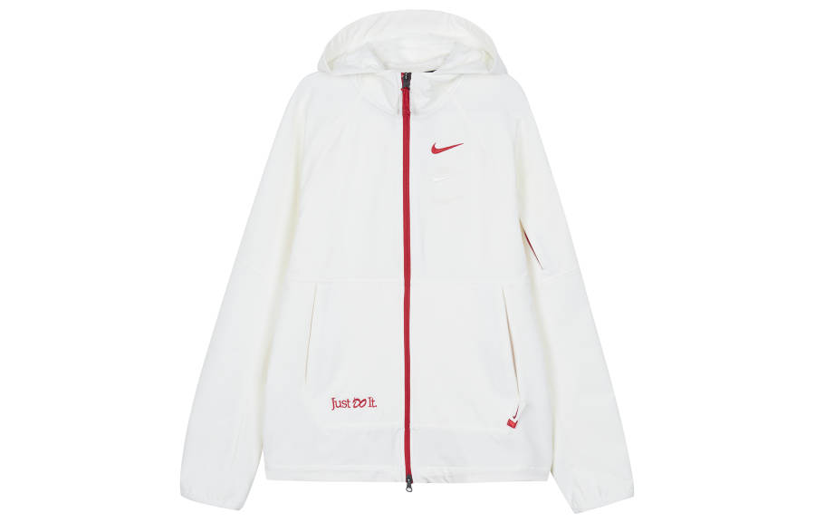Nike Nike Dragon CNY Series FW23 Men Fleece Training Zip-Up Jacket White