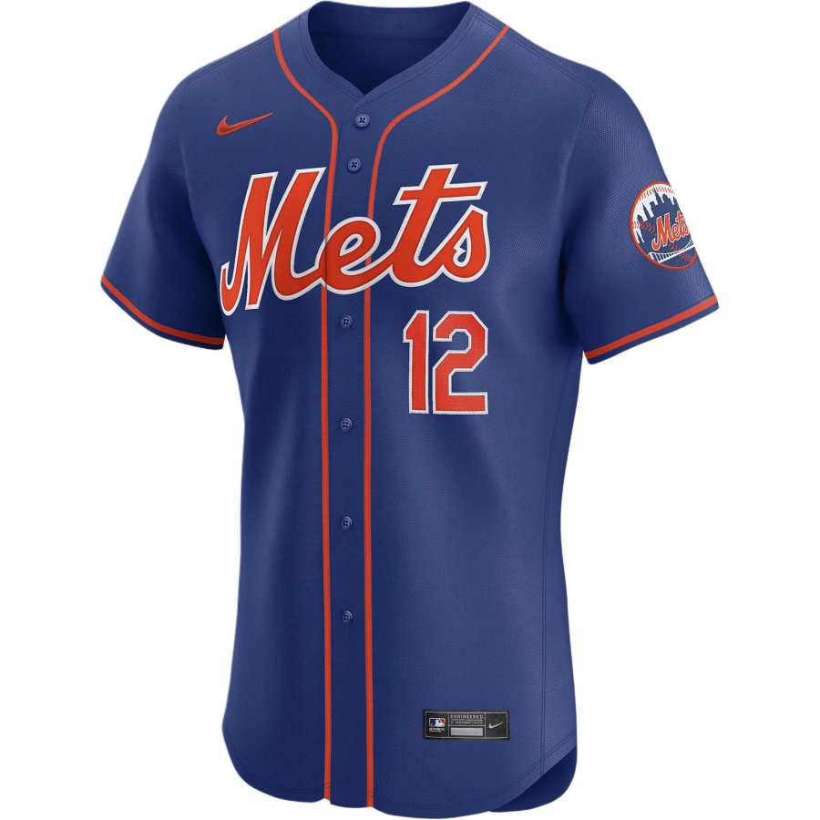 Nike Nike Francisco Lindor New York Mets Men's Nike Dri-FIT Adv Mlb Limited Jersey
