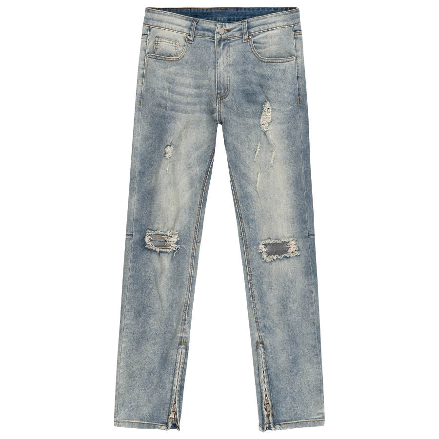 XINYINSU Slim Fit Jeans Unisex Blue