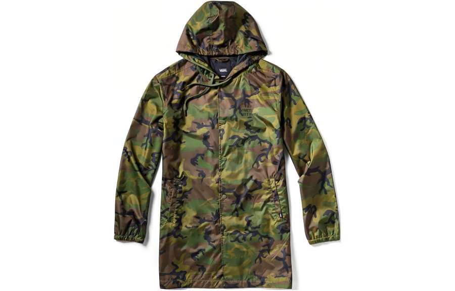 Vans Vans Jackets & Coats Unisex Green Camouflage