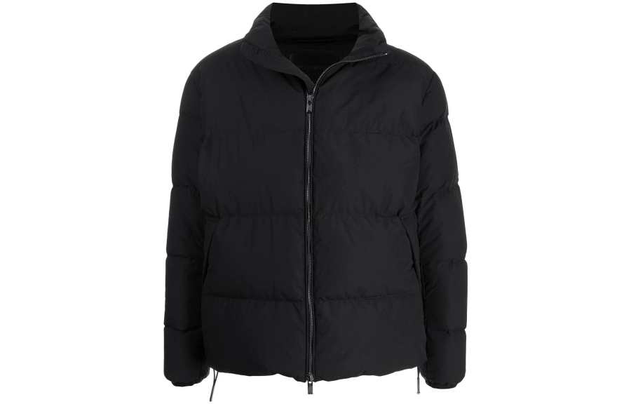 EMPORIO ARMANI High Neck Zipped Padded Jacket