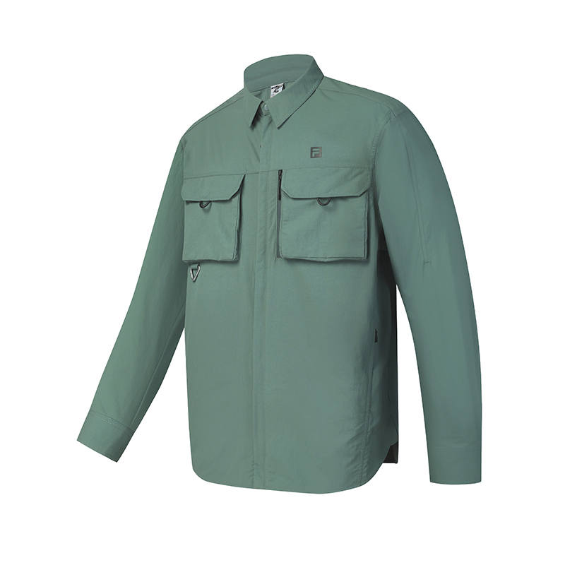 FILA x BBC EARTH Jacket Men's Chalcedony Green