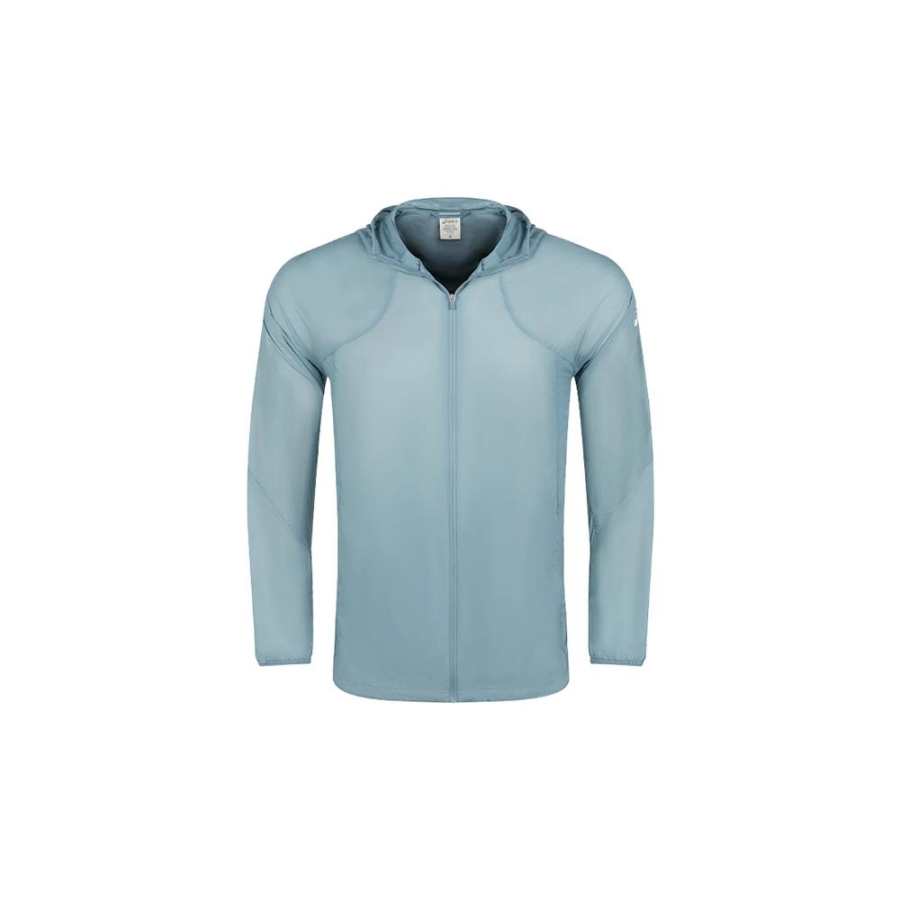 ASICS ASICS Jackets Men's Blue Hooded Moderate Other