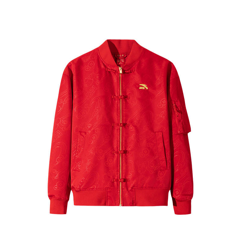 ANTA Anta Jackets & Coats Men's Rich Red