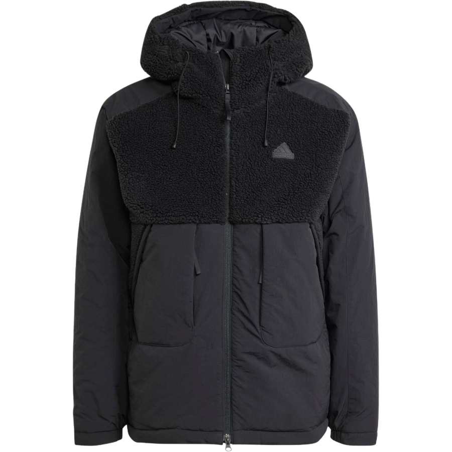 Adidas Adidas CITY ESCAPE INSULATION Velvet feel Coat Men's Black