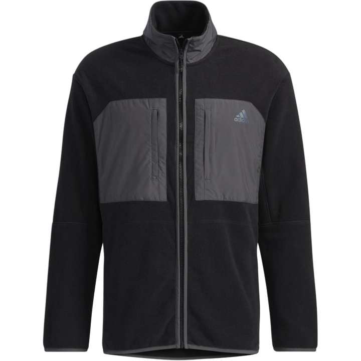 Adidas Adidas MICRO FL JKT Velvet feel Coat Men's Black