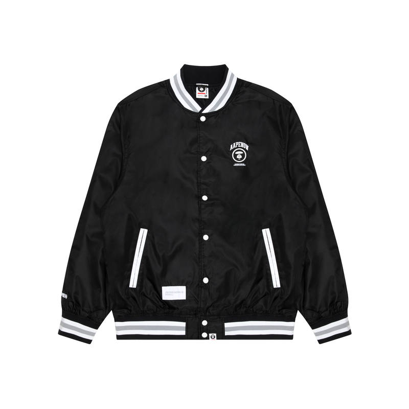 Aape Aape BY *A BATHING APE® Logo-appliqué Bomber Jacket