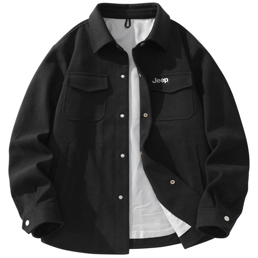 Jeep Jeep Jackets Unisex Lapel Moderate Workwear