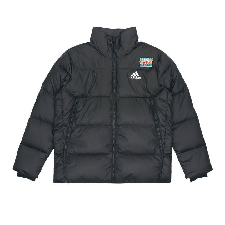 Adidas Adidas Down Jackets Men's Black Stand Collar Moderate Other