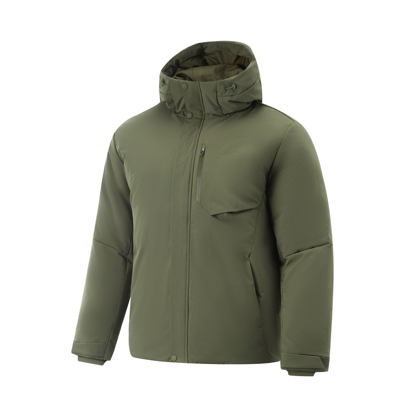 Li-Ning Li Ning Down Jacket Men's Army Canvas Green