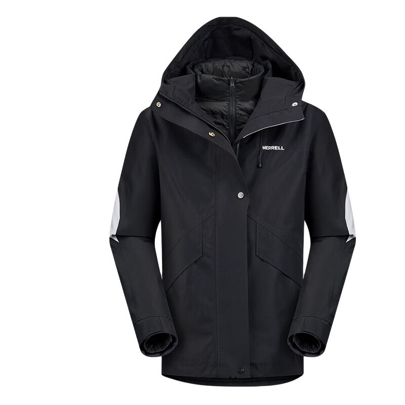 MERRELL MERRELL Windbreaker Jacket Men's Abyss Black