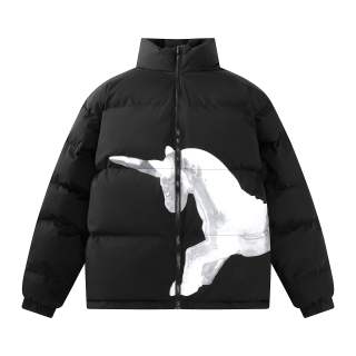 Duamin Puffer Jacket Unisex Black