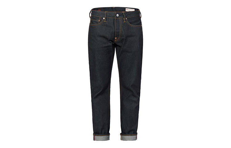 EVISU EVISU Jeans Men's Denim Blue Moderate Tapered Pants