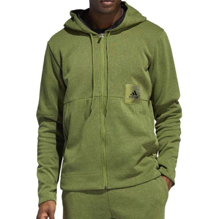 Adidas Adidas Jackets Men's Green Hooded Moderate Other