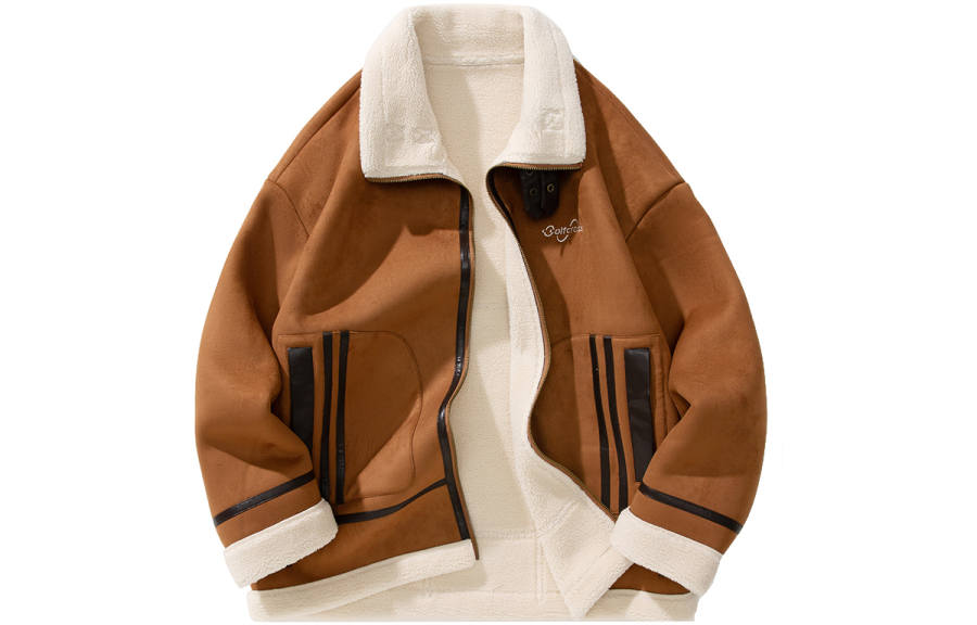 GOLFCROSS GOLFCROSS Puffer Jackets Unisex Lapel Moderate Cargo Puffer Jacket
