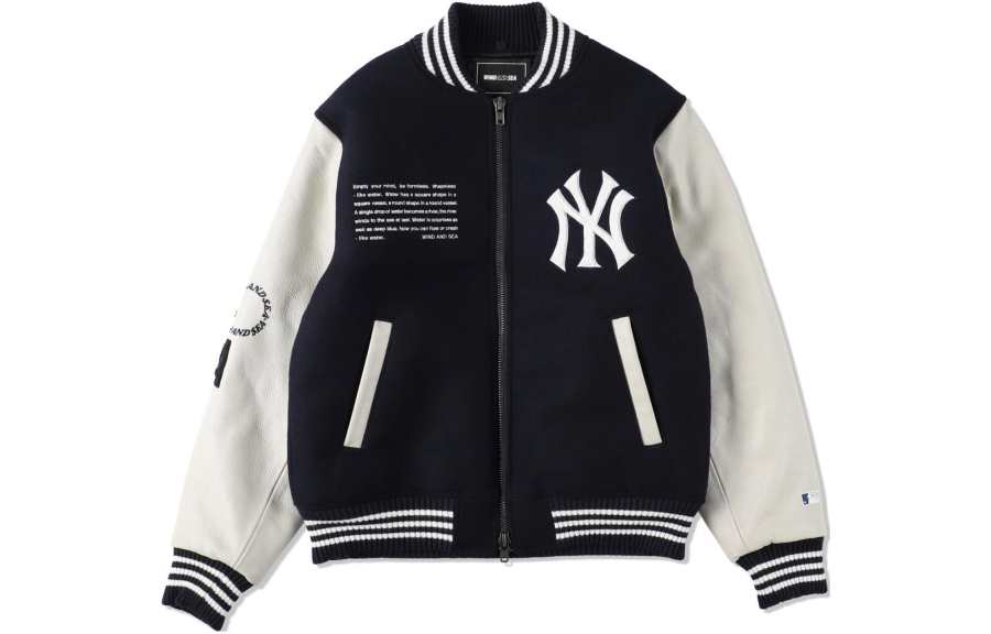 MLB MLB Baseball Jacket Unisex Navy Blue
