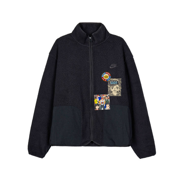 Nike Nike Velvet feel Coat Unisex Black