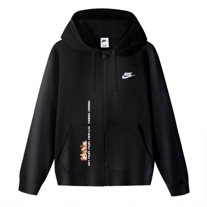Nike Nike Jackets Unisex Black Hooded Moderate Other