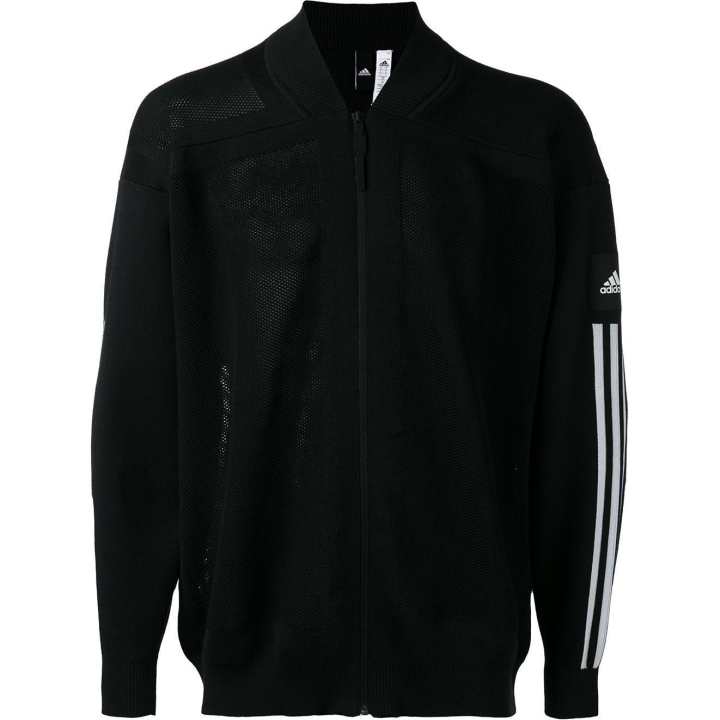 Adidas Adidas Stripe Sleeve Bomber Jacket