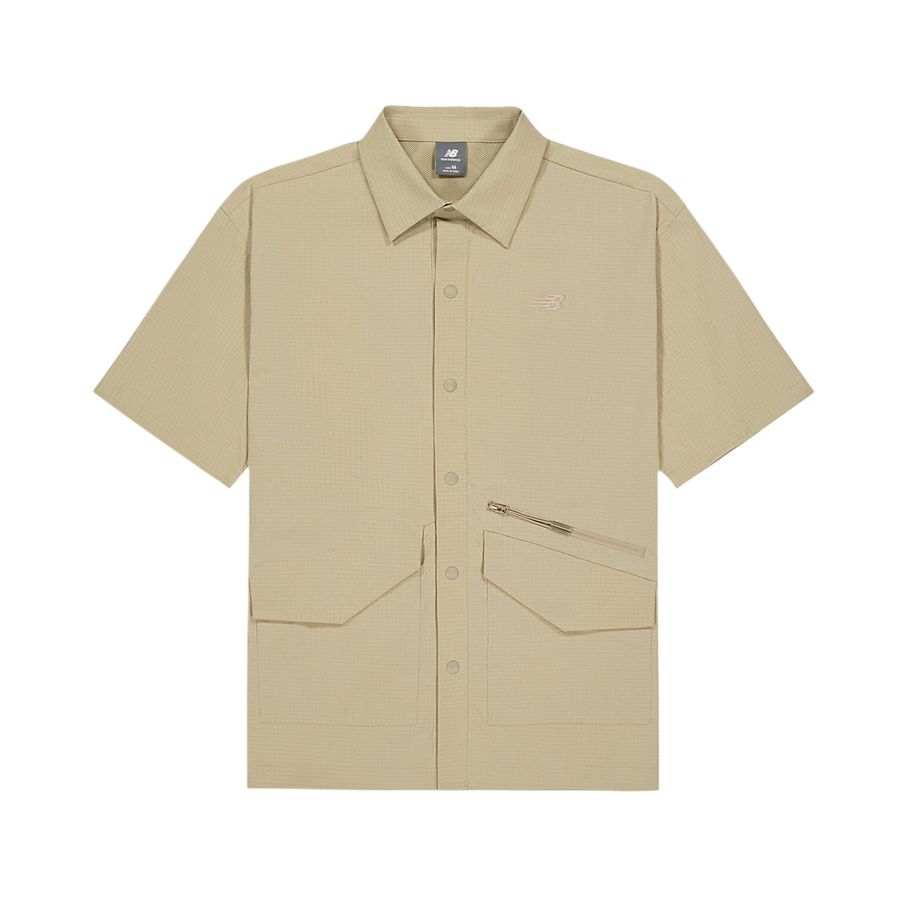 New Balance New Balance Shirt Men's Woody Brown