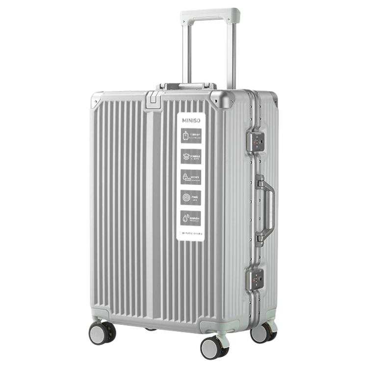 MINISO PC Trolley Bag 20 Inch, 22 Inch, 24 Inch, 26 Inch, 28 Inch Unisex Multicolor