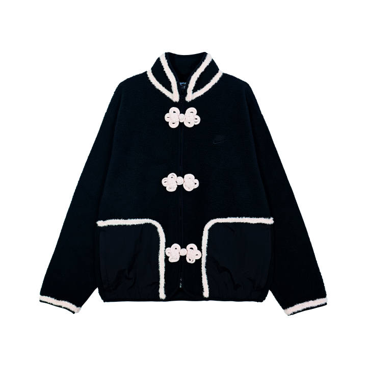 Nike Nike Atopos Velvet feel Coat Unisex Black