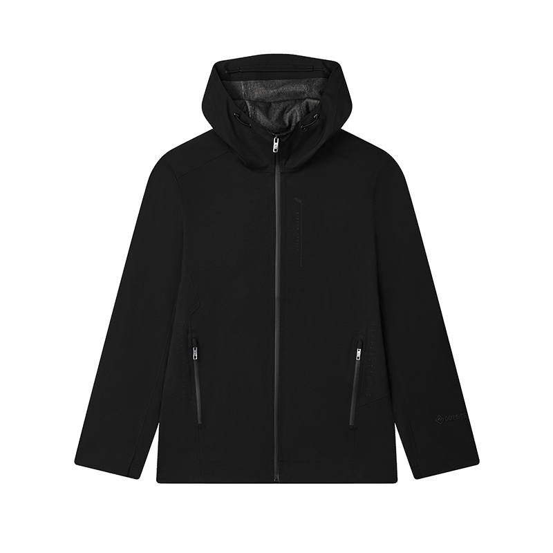 FILA Jackets Men's Jet Black Hooded Non Detachable Moderate Other
