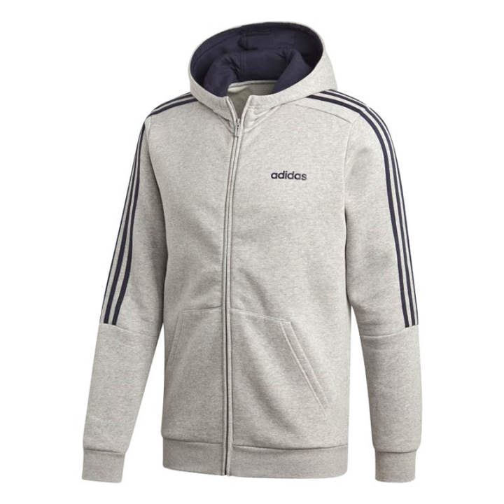 Adidas Adidas 3 Stripes Jackets & Coats Men's Gray