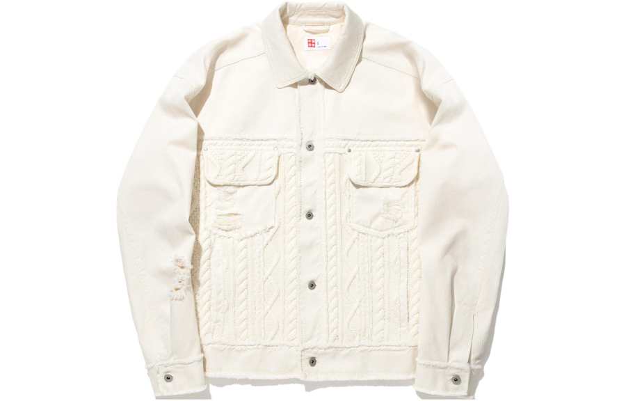 Li-Ning Li Ning Jackets & Coats Unisex Ecru