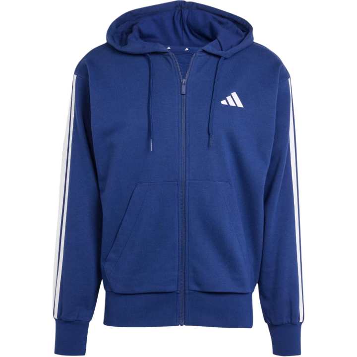 Adidas Adidas Essentials 3 Stripes French Terry Full Zip Hoodie