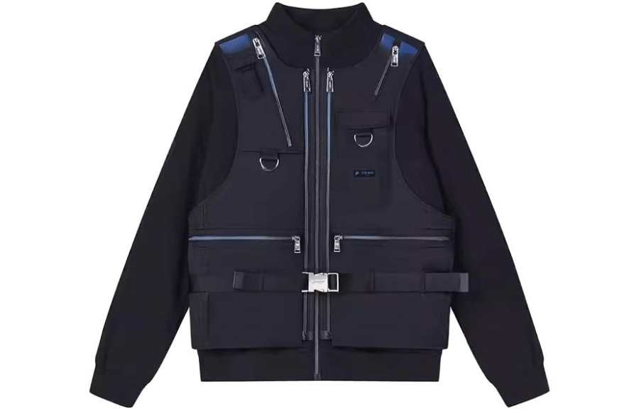 FILA FUSION x TEAM WANG Jackets & Coats Unisex Jet Black
