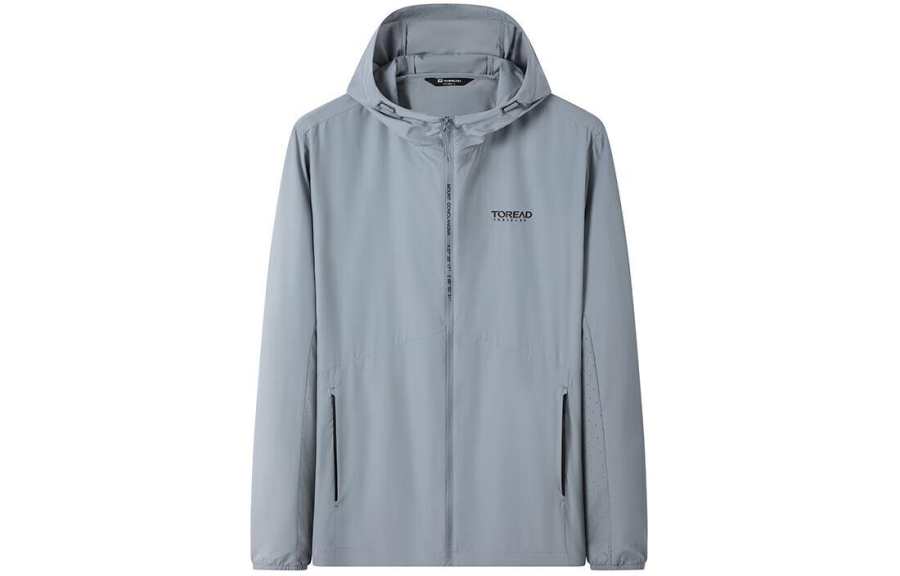 TOREAD Waterproof Sun Protection Clothing Men's Cyan Blue Gray