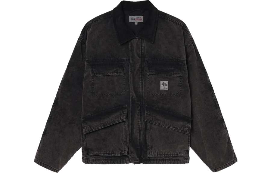 Stussy Stussy Distressed Canvas Shop Jacket
